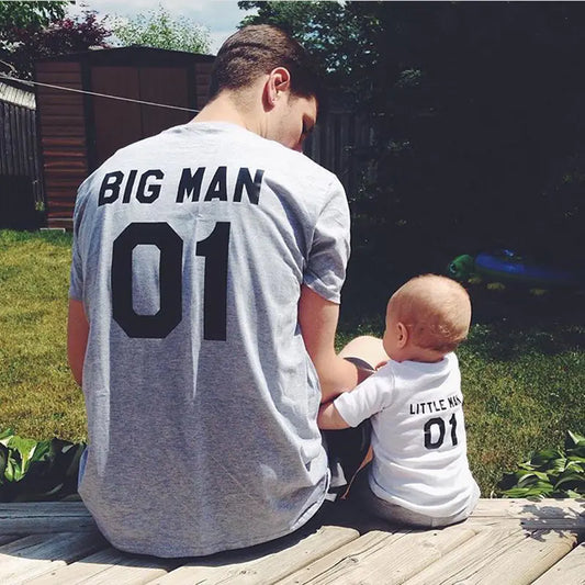 Parent-Child Matching Cotton T-Shirts